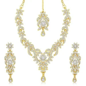 Sukkhi Trendy Gold Plated Australian Diamond Stone