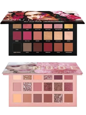 Beauty Rose Gold Remastered + Nude Edition Eyeshadow Palette Combo Kit
