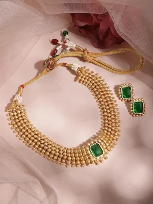 Rubans Necklace Set Traditional Stylish Jewellery Gift for Women & Girls